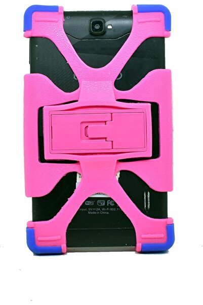 Generic Silicone Shockproof Case for 7–8 inch Tablet (Pink)