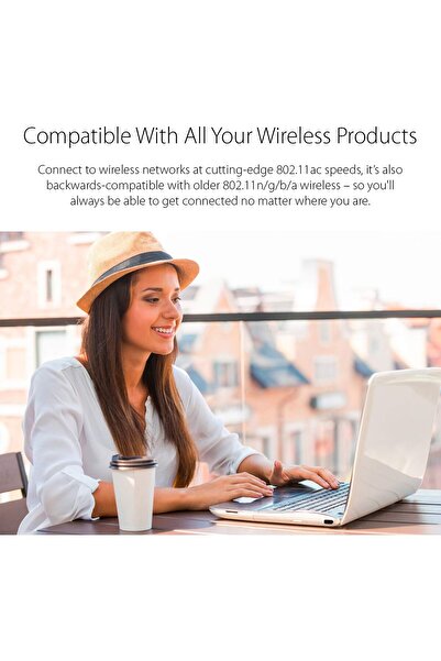 D-Link DWA-171 AC600 USB WiFi Adapter (Dual Band) - Black