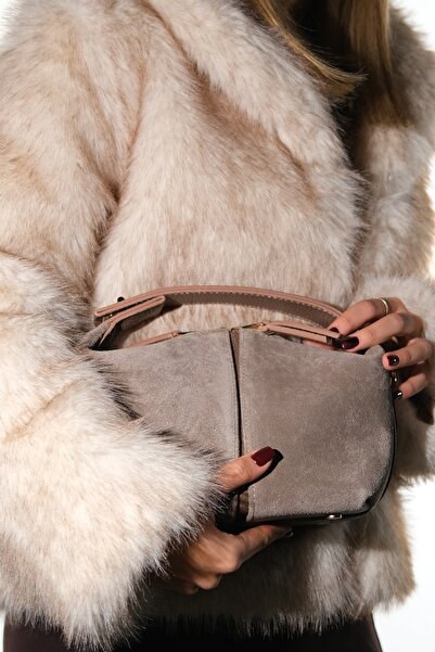 LuviShoes Island Mink Suede Genuine Leather Women's Shoulder Bag