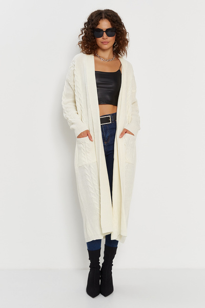 Hopoi Women's Braided Cardigan