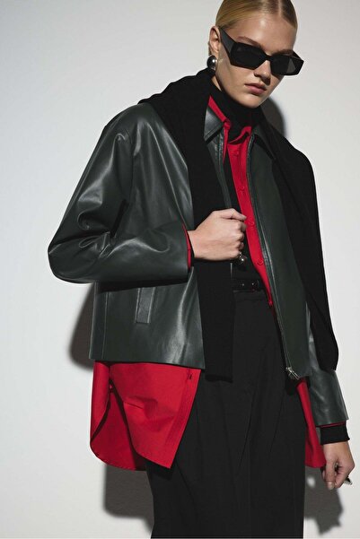 Tailors Room Oversize Shirt - Red