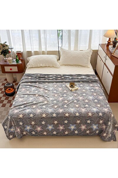 Truva Grup Cocolino Fluffy Blanket "Starry Night" - 200x230 cm