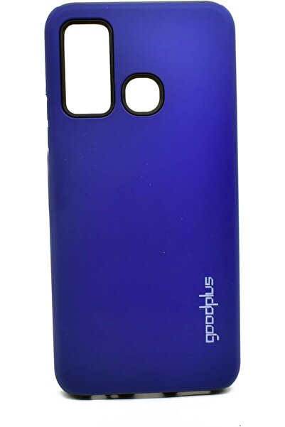 Generic Luxury 2-in-1 Shockproof Protective Case for Infinix Note 9 Play - Blue, Thermoplastic Polyurethane