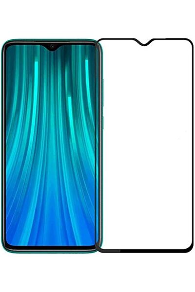 Other واقي شاشة زجاجي 9D لهاتف شاومي ريدمي نوت 8 برو - أسود