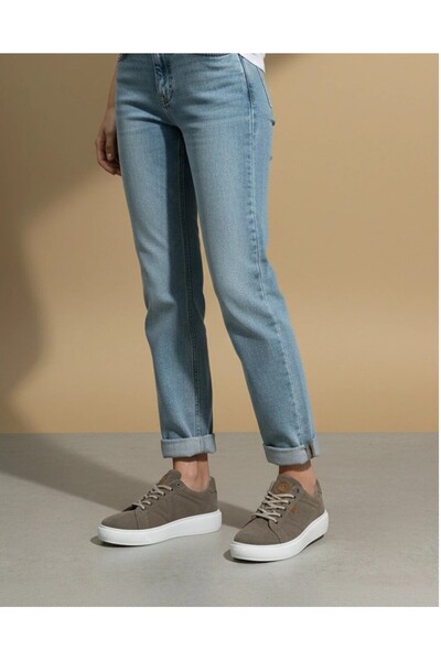 DAXİS Sportwear Company Kadın Hakiki Deri Süet Spor Ayakkabı