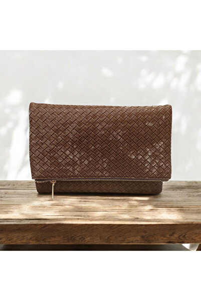 Butik Knitted Portfolio Hand and Shoulder Bag