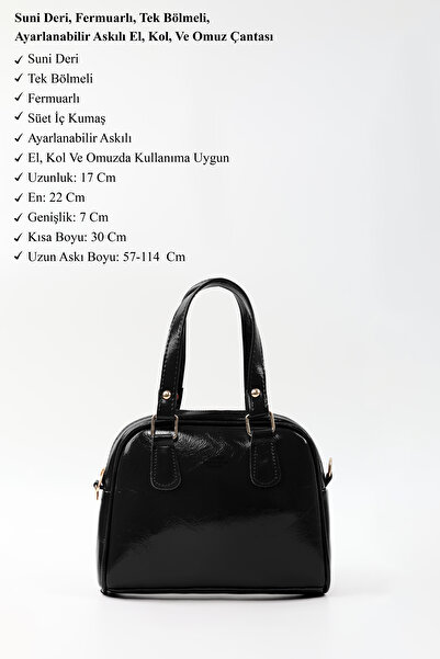 SHAKA Crinkled Textured Black Shk205 Faux Leather Zippered Single Compartment Adjustable Strap Hand, Arm and Shoulder Bag