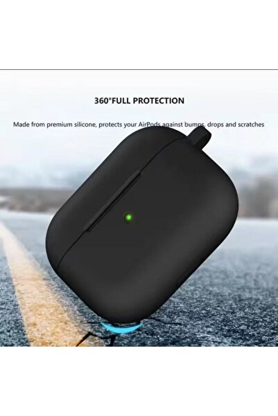 WANNACASE Premium Quality Velvet Silicone Earphone Case with Shock-Absorbing Hook Compatible with AirPods 4Th Generation