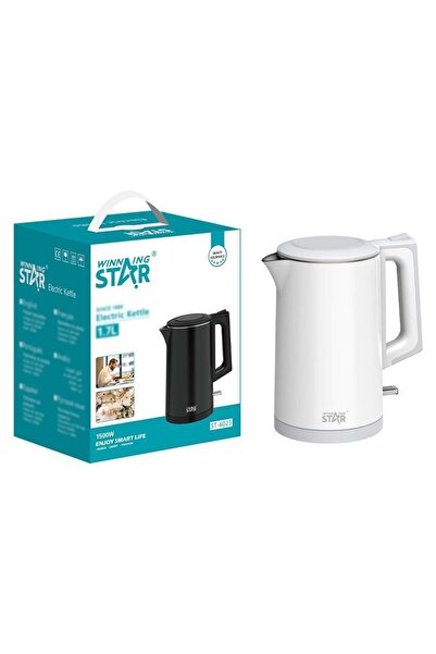 WINNINGSTAR Winning Star Electric Kettle, 1.7 Liter Capacity, 1500 Watts, ST6023
