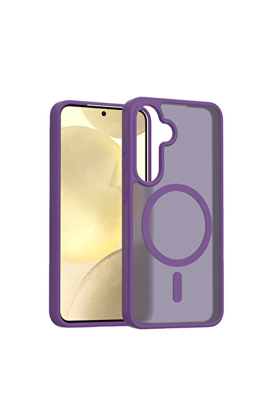 ceppark غطاء جوكو سامسونج جالاكسي A17 5G جوتا ماج سيف - بنفسجي غامق