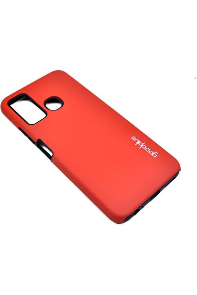 Generic 2-in-1 Shockproof Protective Case for Infinix Note 7 Lite (Red) - Thermoplastic Polyurethane