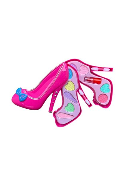 OEM Set Machiaj pentru Copii în Formă de Pantof cu Toc – Trusă cu Farduri, Lu...