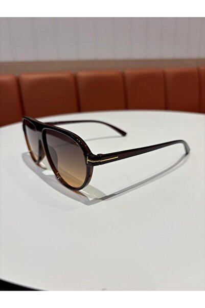 funeyes Marcus Brown Pilot Sunglasses Unisex Popular Model Glasses Drop Model Uv400 Protected Lightweight