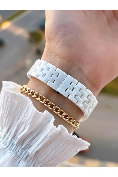 Daniel Klein Ceramic Cord Stone Dial 2 Years Warranty 3 Atm Women's Wristwatch+Bracelet Gift Sm2