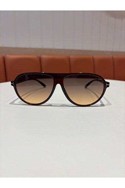 funeyes Marcus Brown Pilot Sunglasses Unisex Popular Model Glasses Drop Model Uv400 Protected Lightweight