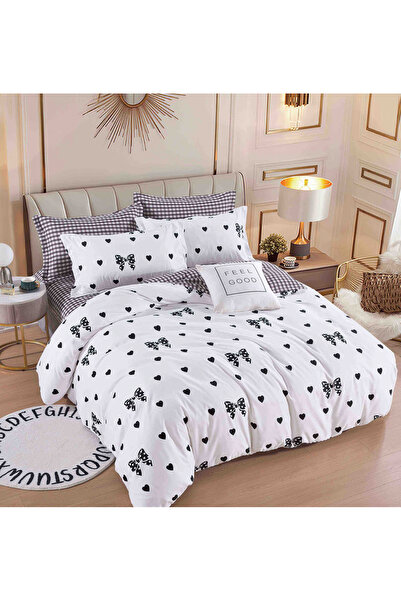 FIONNA.RO Lenjerie De Pat Finet 1 Persoana - Fundite Si Inimioare