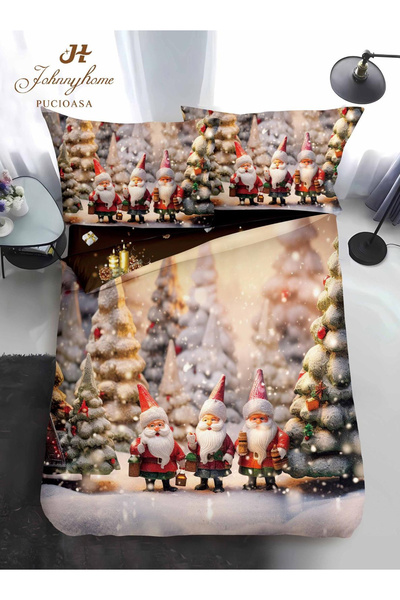 FIONNA.RO Fine Cotton Underwear 1 Person Identical to the Christmas Presentation Picture - Santa Claus Figurine