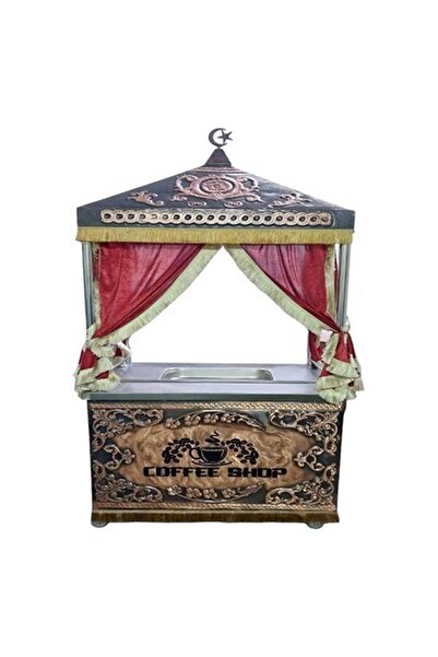 SAFİR ÇAY KAZANLARI Kumda Kahve Makinesi Kahveci Güzeli Arabası Standı Közde ...