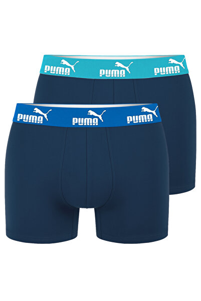 Puma Men's Cotton Boxers, Puma, Logo, Blue Navy, set of 6 pieces