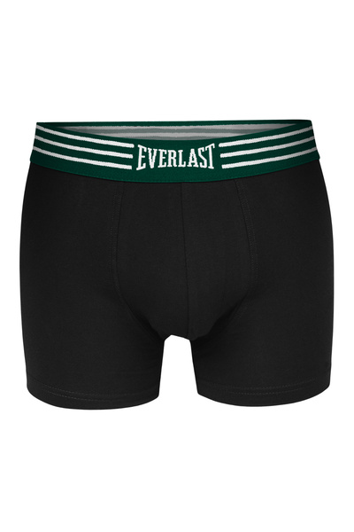 EVERLAST Men's Cotton Boxer Shorts, Everlast, Logo, Black, set of 8 pieces