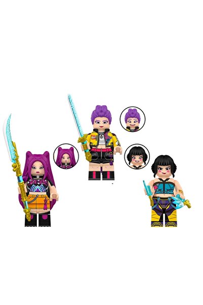 myminitoys Movie Film Mini Figure Demon Slayers K-Pop Set of 3 Wm6228