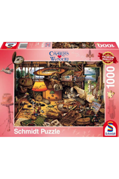 Schmidt Puzzle Schmidt: Charles Wysocki - Max in Adirondacks, 1000 piese