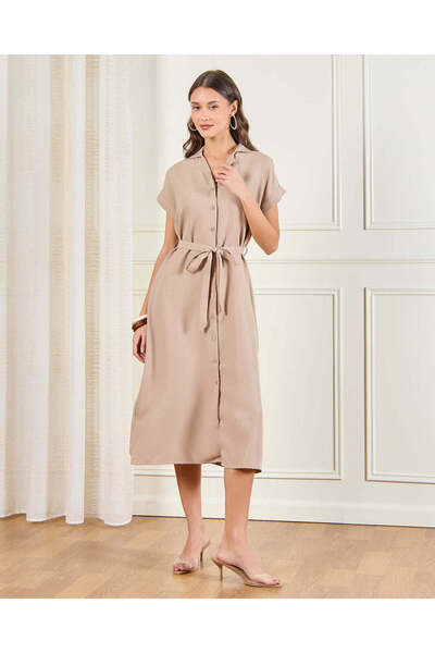 REDTAG Women Beige Casual Dress