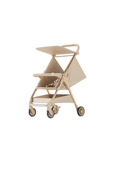 FONIX Comando Kids Baby Stroller - Beige (foldable, reversible, travel-friendly)