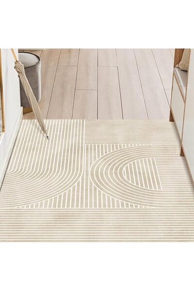 KEKE Modern Minimalism Area Rug Non-Slip Soft Decorative Carpet 60X120CM (Ver...