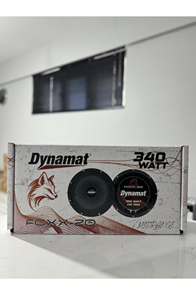 Dynamat FOXX-20 20CM MİDRANGE HOPARLÖR TAKIMI