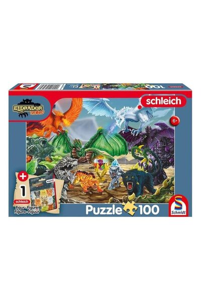 Schmidt Puzzle Schmidt: Eldrador, Batalia pentru super cristal, 100 piese + C...
