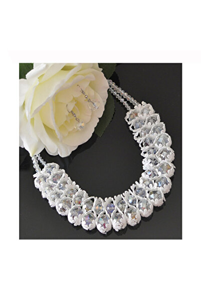 OEM White Lace Bridal Set