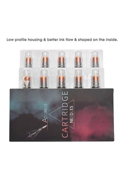 Generic 10-Piece Disposable Tattoo Needle Cartridge - 9RS