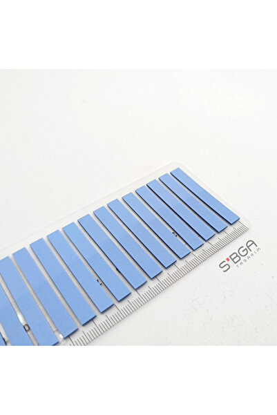 sibga tasarım Blue Thin Strip 320 Sheets Transparent Color Postit Post-It Post It. Bookmark Bookmark Postit