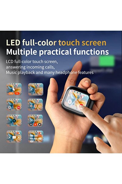 Hassting Gadgets Wireless Headphones with LCD Screen ANC LY30 - White