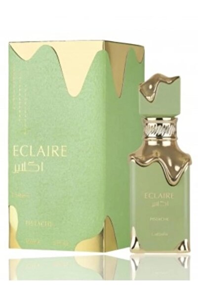 lattafa Eclaire Pistache Perfume, 100 ml, gourmand, floral-oriental, elegant, NEW