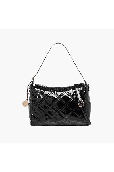 Marina Galanti Quilted Crossbody Bag with Detachable Strap