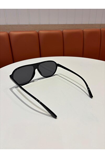 funeyes Marcus Black Pilot Sunglasses Unisex Popular Model Glasses Drop Model Uv400 Protection Lightweight