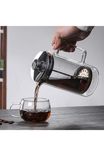 Seven Two Seven Glass Manual French Press (FB 002)