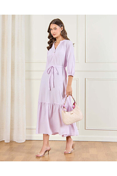REDTAG Women Purple Casual Dress