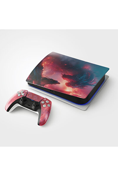 ACME LABS Skin Sticker PlayStation 5 Gaming Console Cover Wrap- Dragon