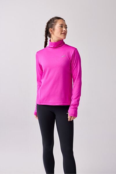 Brooks Notch Thermal Long Sleeve 3.0 Pembe Uzun Kollu T-Shirt 221739588