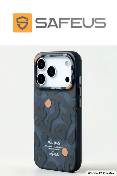 SAFEUS حافظة فاخرة من سلسلة جرافيتي لهاتف iPhone 17 Pro Max مع ميزة MagSafe