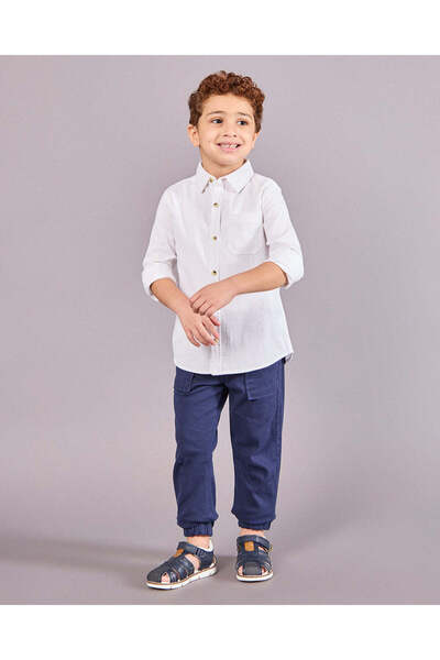 REDTAG Boys Navy Jogger Trouser