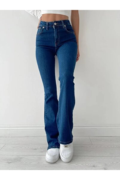 ADAMODA.RO Blugi elastici evazați