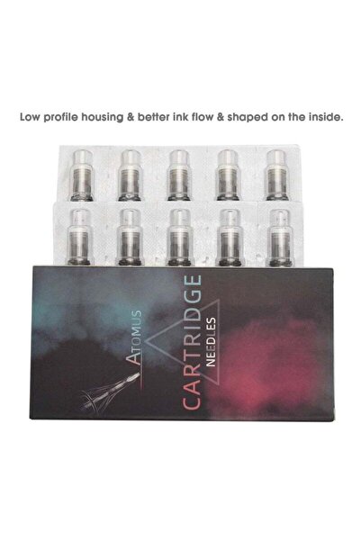 Generic 10-Piece Disposable Tattoo Needle Cartridge Transparent 3RL