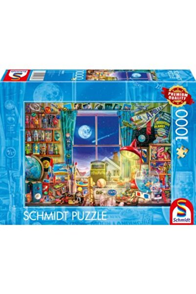 Schmidt Puzzle Schmidt: Pana la Luna, 1000 piese