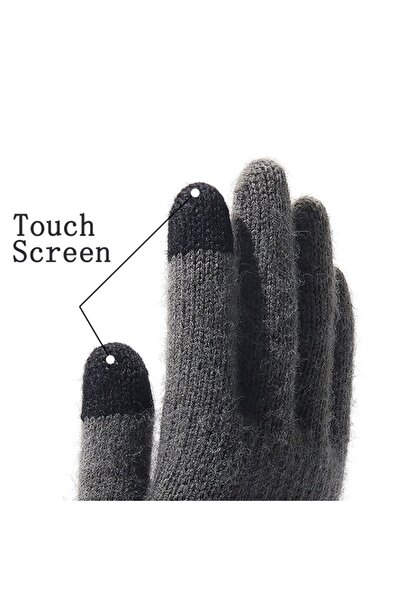 SKYDDAR INNOVATION Winter Gloves Touch Screen, Unisex, Padded, Ski, Outdoor, ST0013, sticker set, Green