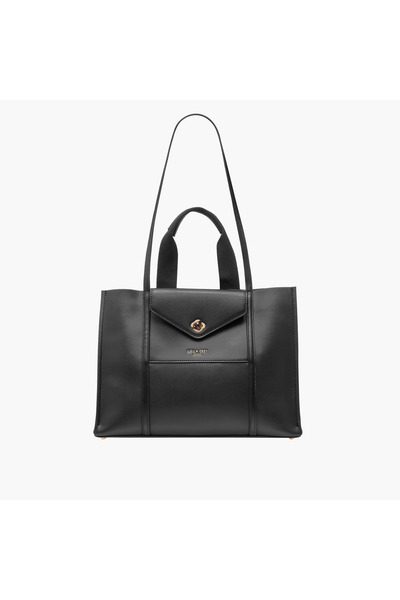 Luella Grey London حقيبة توت جيزيل مونوتون من لويلا جراي بمقابض