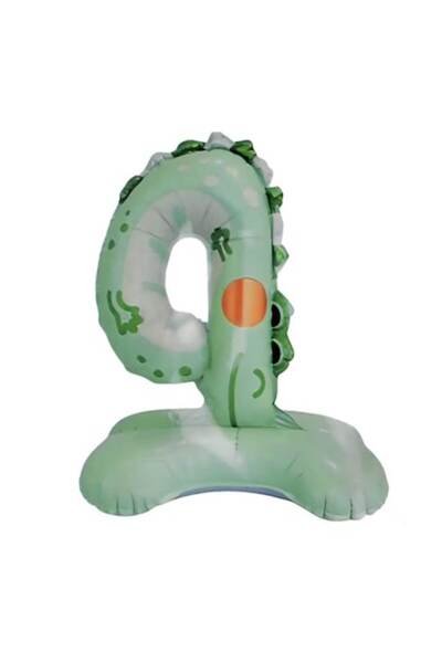 ERMA Smart Foil number balloon (animal prints), number 4, 55x43 cm